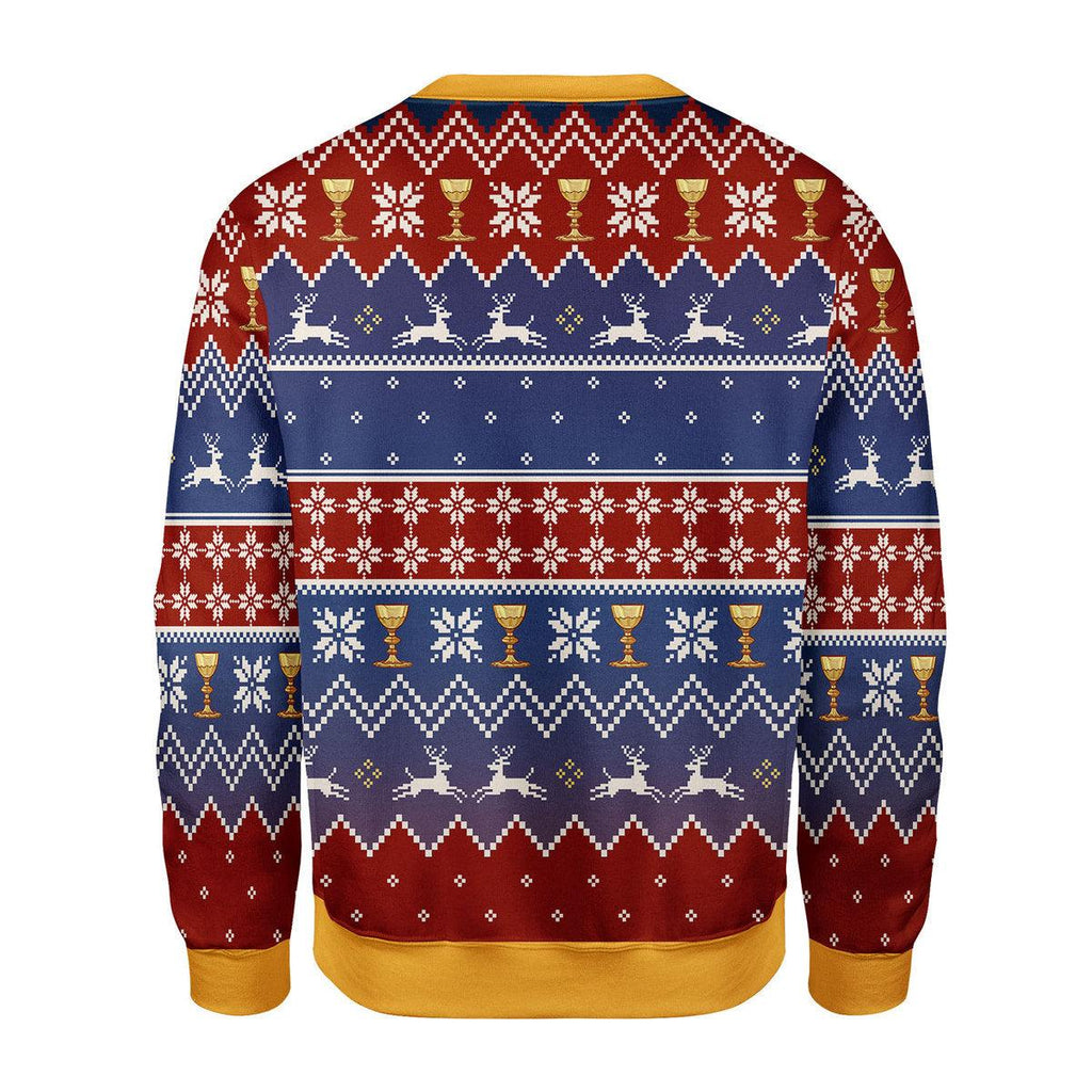 OodieGang Prayer in the Garden Artwork Christmas Sweater - OodieGang.com