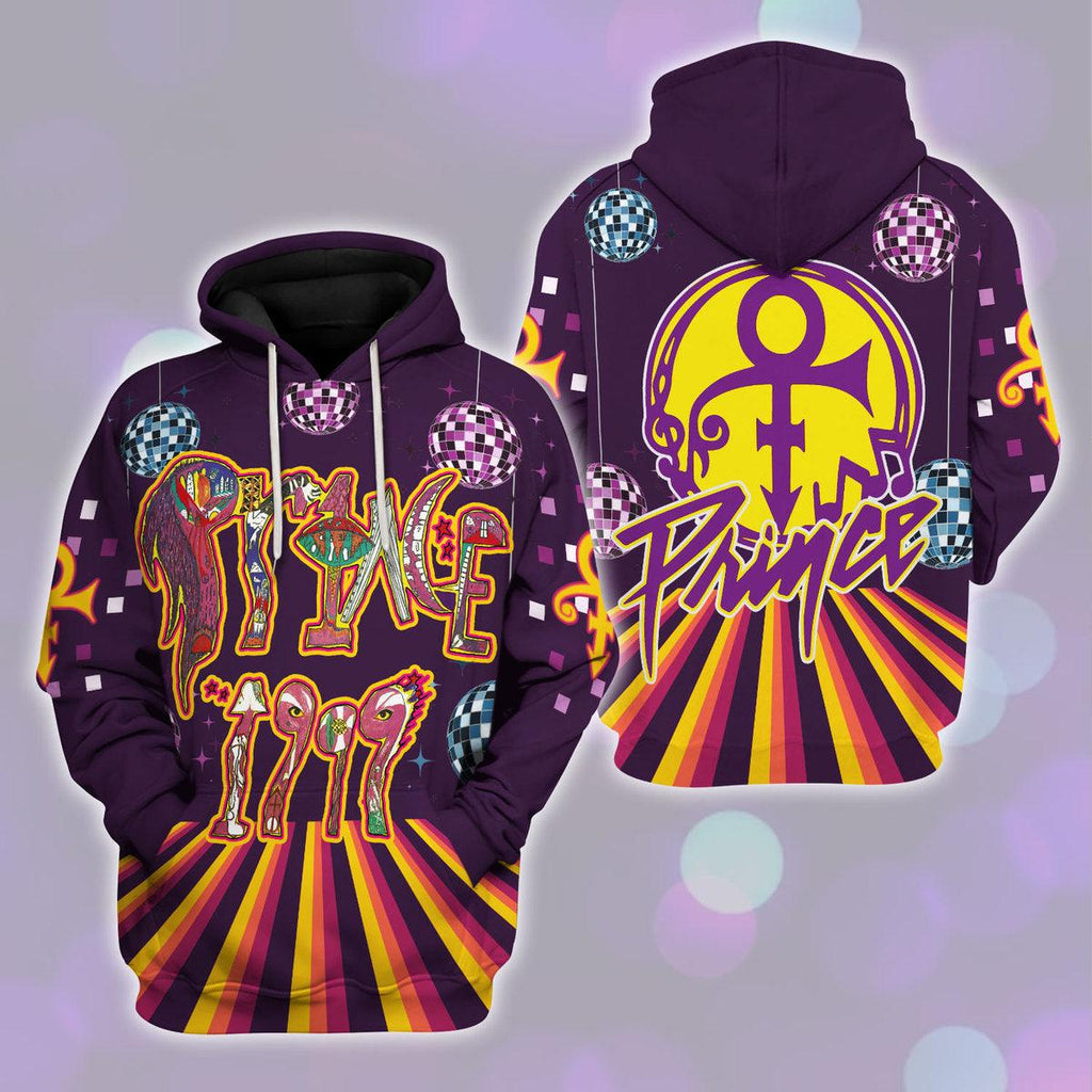 CustomsPig Prince 1999 Art Unisex Pullover Hoodie, Sweatshirt, T-Shirt - CustomsPig.com