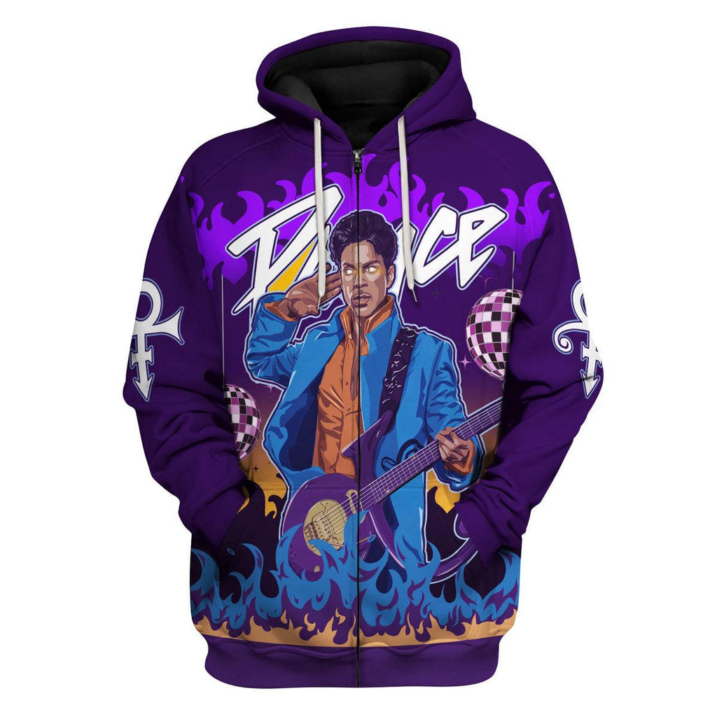 OodieGang Prince Artwork Unisex Pullover Hoodie, Sweatshirt, T-Shirt - OodieGang.com