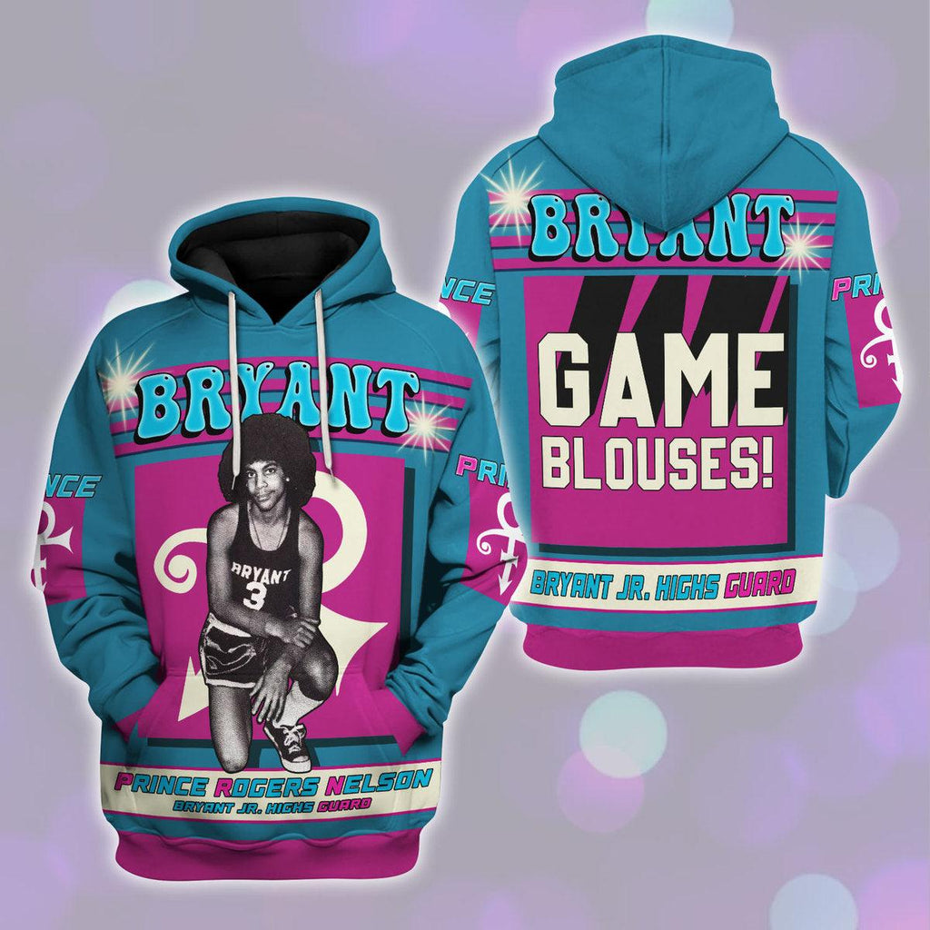 CustomsPig Prince Bryant Game Blouses Unisex Pullover Hoodie, Sweatshirt, T-Shirt - CustomsPig.com