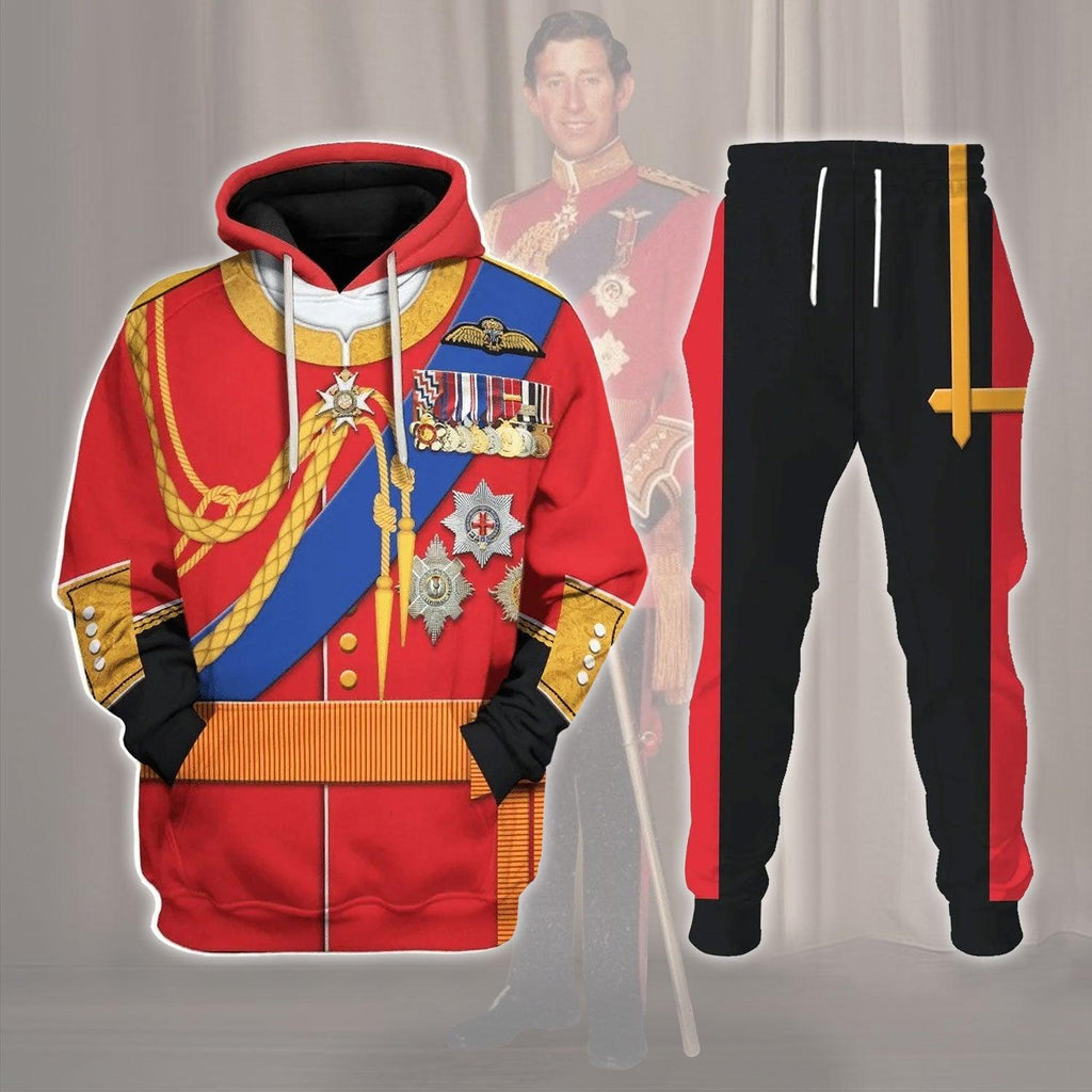 OodieGang Prince Charles Prince of Wales Costume Hoodie Sweatshirt T-Shirt Tracksuit - OodieGang.com