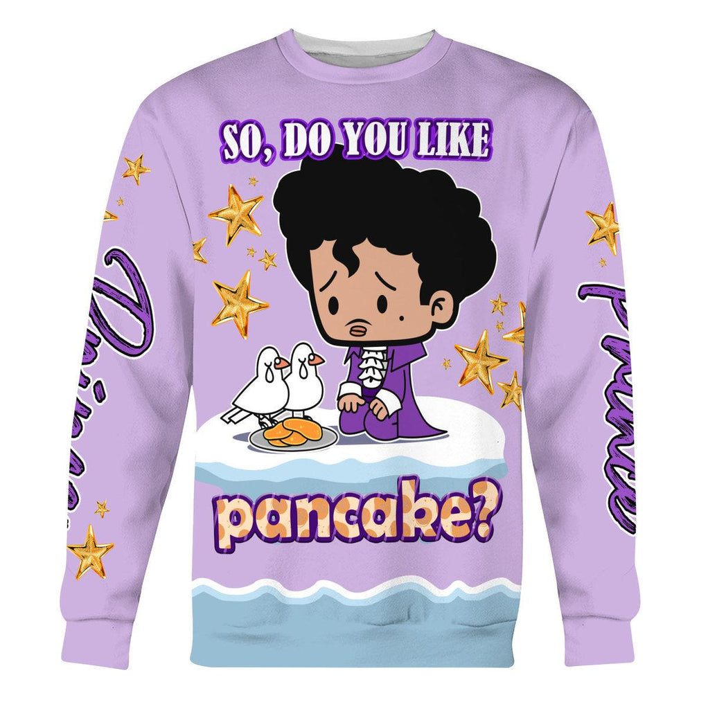 OodieGang Prince Do You Like Pancakes? Unisex Pullover Hoodie, Sweatshirt, T-Shirt - OodieGang.com