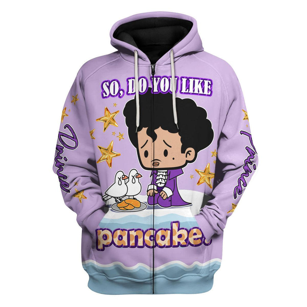 OodieGang Prince Do You Like Pancakes? Unisex Pullover Hoodie, Sweatshirt, T-Shirt - OodieGang.com