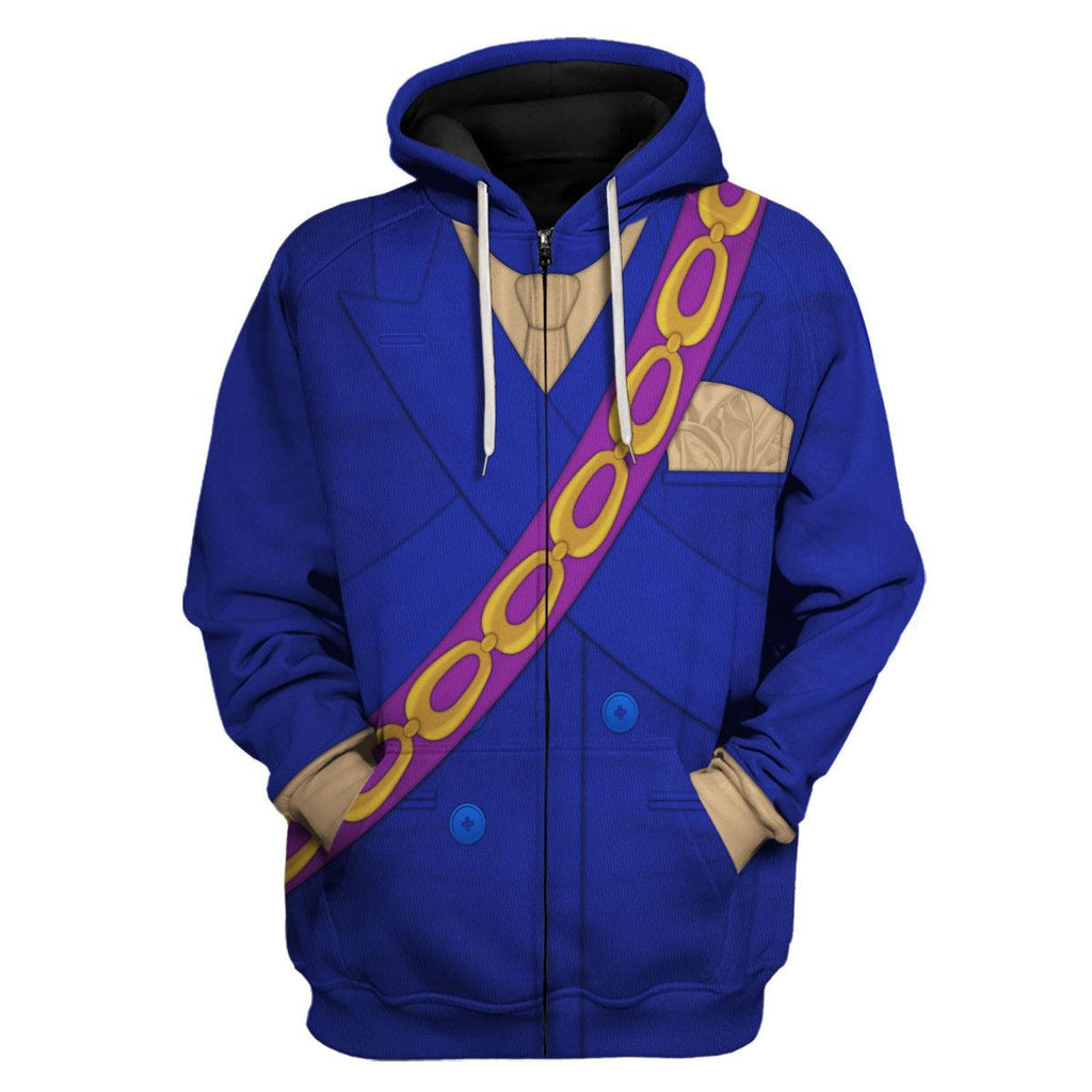 Oodiegang Prince Love Symbol suit All-Over Print Unisex Pullover Hoodie, Sweatshirt, T-Shirt, and Swatpants - Oodiegang.com