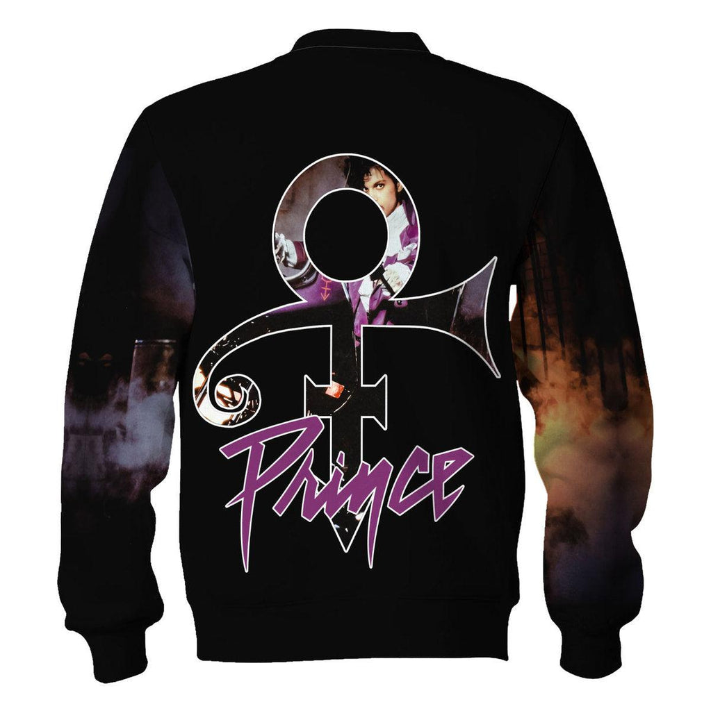 OodieGang Prince Purple Rain Cover Unisex Pullover Hoodie, Sweatshirt, T-Shirt - OodieGang.com