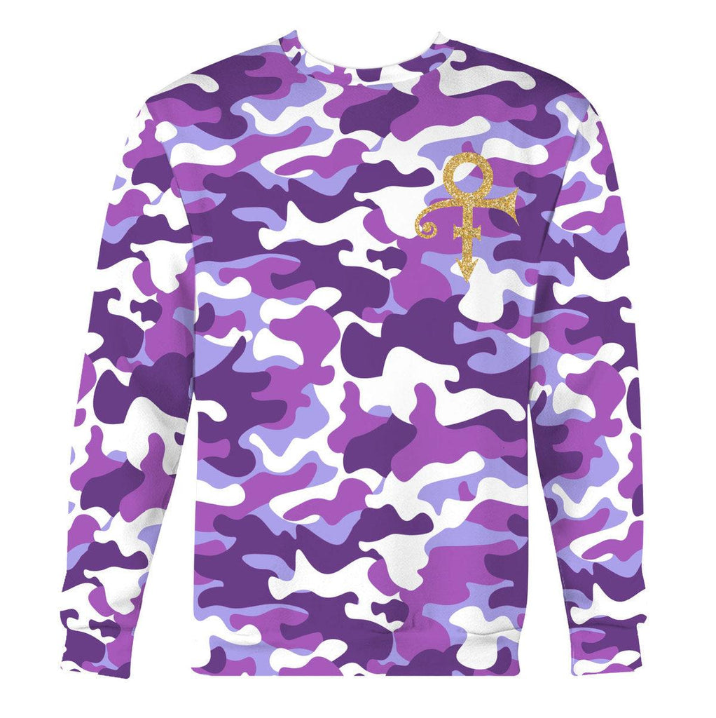 OodieGang Purple Camo Premium Sherpa Lined Unisex Pullover Hoodie, Sweatshirt, T-Shirt - OodieGang.com