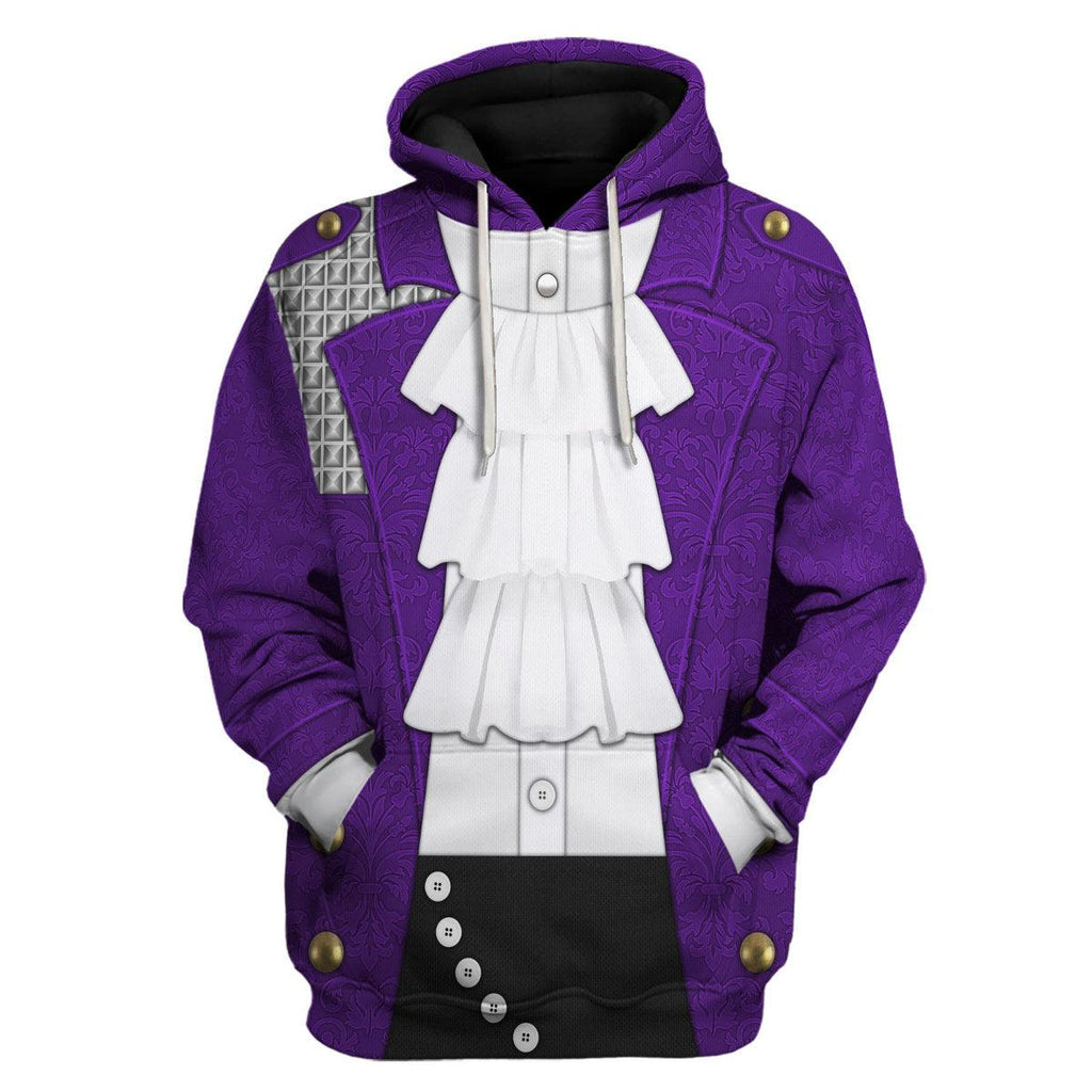 Oodiegang Purple Rain Suit All-Over Print Unisex Pullover Hoodie, Sweatshirt, T-Shirt - Oodiegang.com