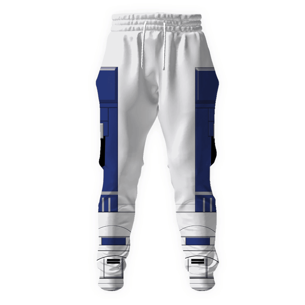 OodieGang R2 D2 Robot Costume Hoodie Sweatshirt T-Shirt Sweatpants - OodieGang.com