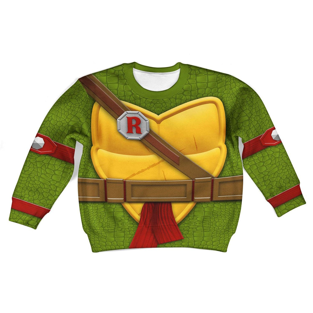 OodieGang Raphael Costume Cosplay Kid Hoodie Sweatshirt T-Shirt - OodieGang.com