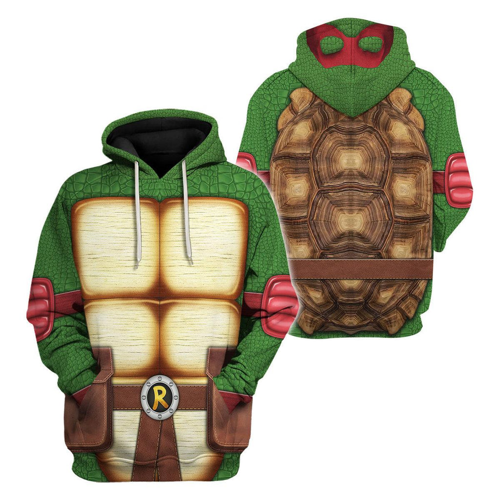 CustomsPig Raphael Ninja Turtles Costume Hoodie Sweatshirt T-Shirt ZipHoodie Sweatpants - CustomsPig.com