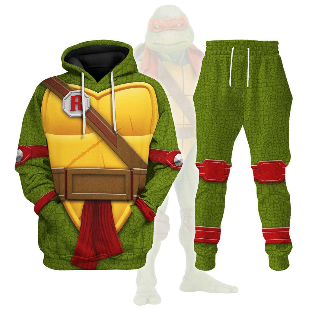 Oodiegang Raphael TMNT Costume Hoodie Sweatshirt T-Shirt Sweatpants - Oodiegang.com