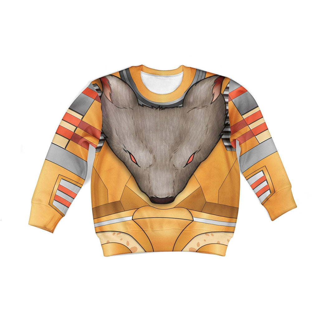 OodieGang Rattrap Beast Wars Kid Costume Cosplay Hoodie Sweatshirt T-Shirt - OodieGang.com