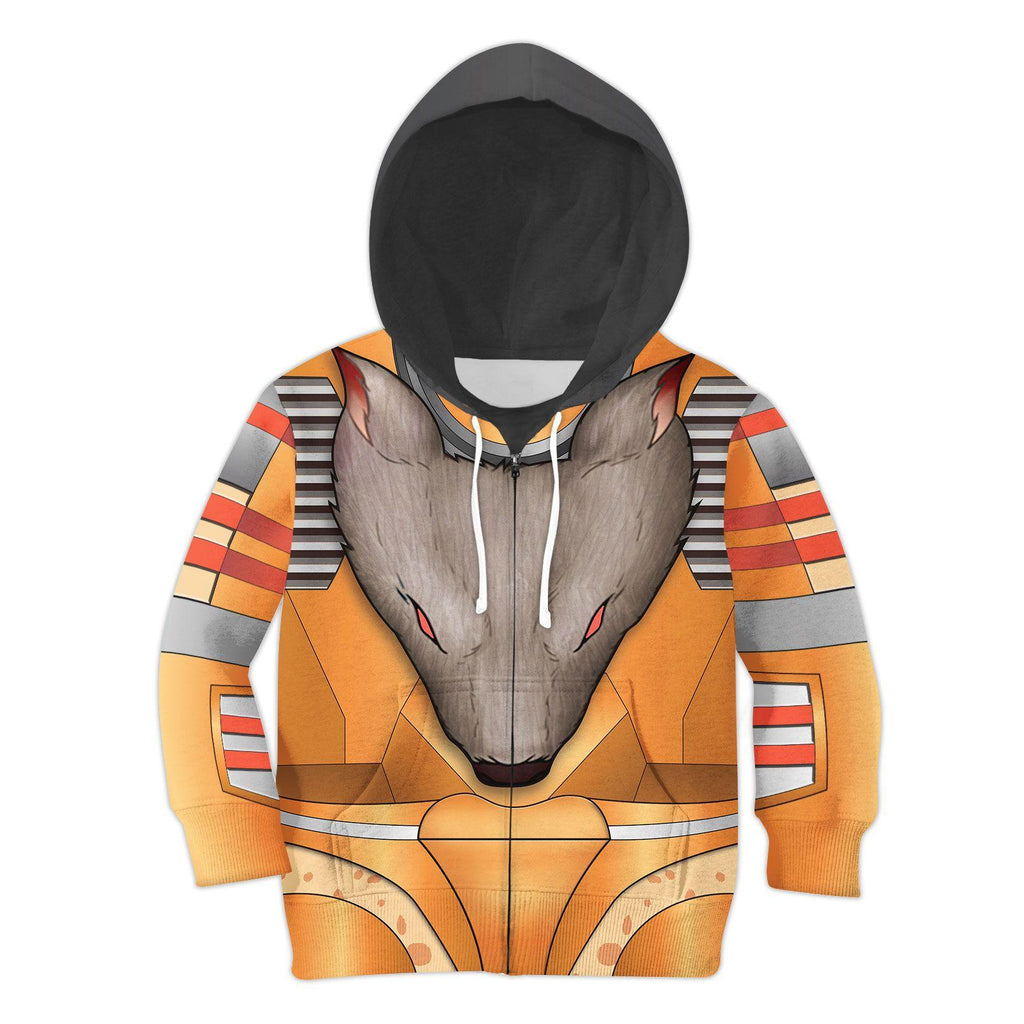 OodieGang Rattrap Beast Wars Kid Costume Cosplay Hoodie Sweatshirt T-Shirt - OodieGang.com