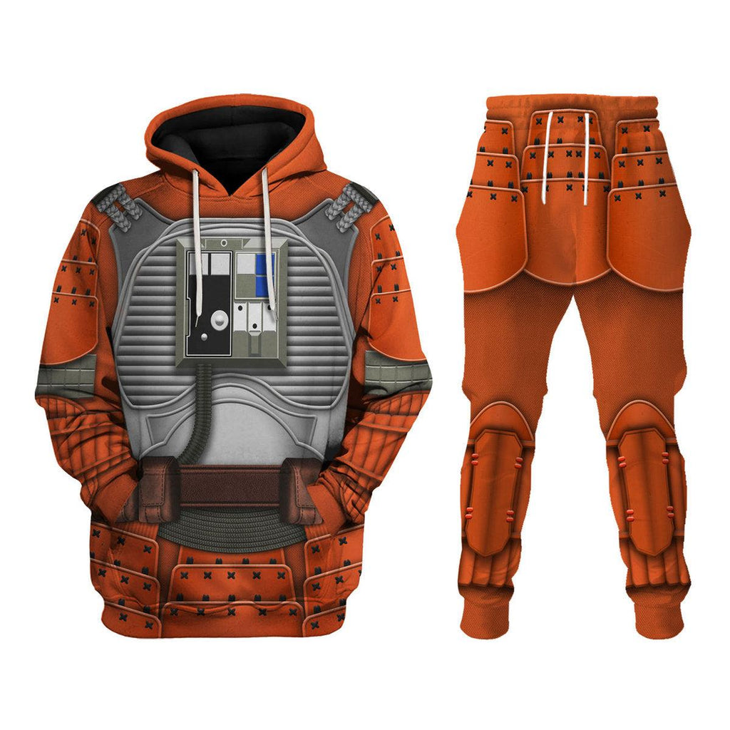 OodieGang Rebel Pilot Samurai Costume Hoodie Sweatshirt T-Shirt Sweatpants - OodieGang.com