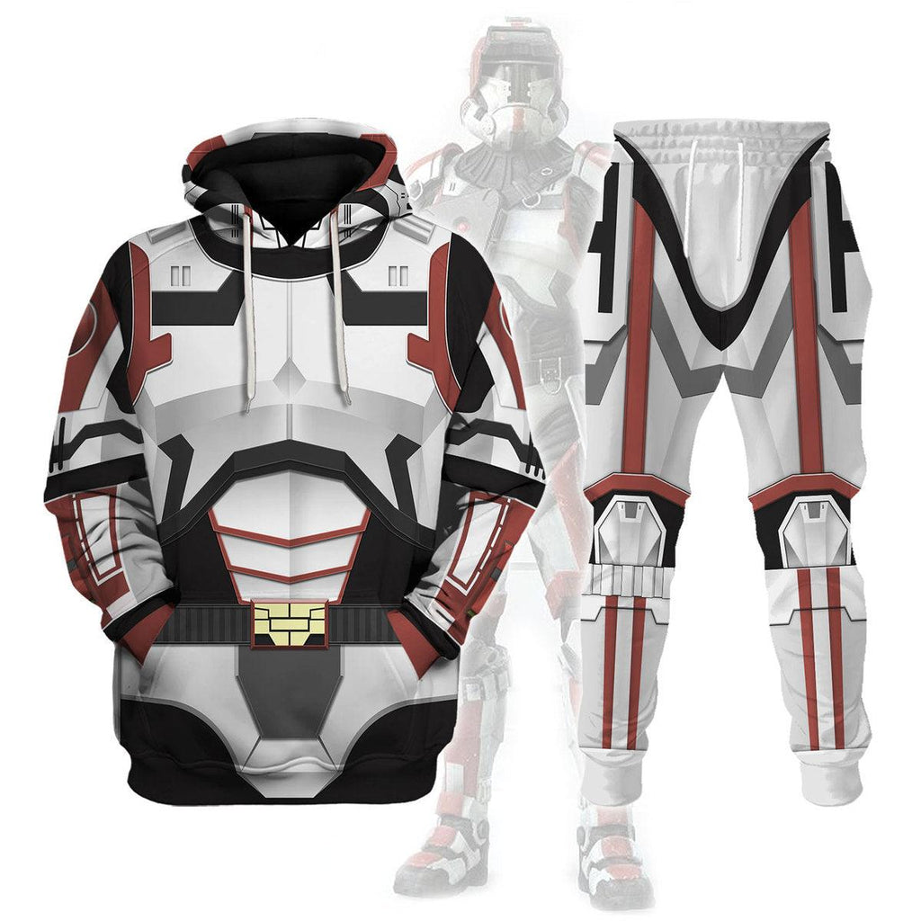 CustomsPig Republik Trooper Armor Costume Hoodie Sweatshirt T-Shirt Sweatpants - CustomsPig.com