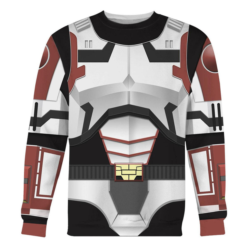 OodieGang Republik Trooper Armor Costume Hoodie Sweatshirt T-Shirt Sweatpants - OodieGang.com