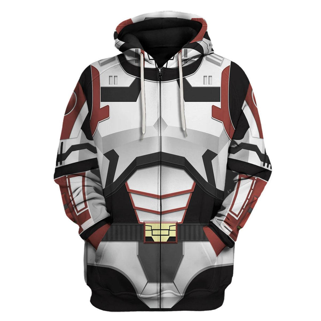 OodieGang Republik Trooper Armor Costume Hoodie Sweatshirt T-Shirt Sweatpants - OodieGang.com