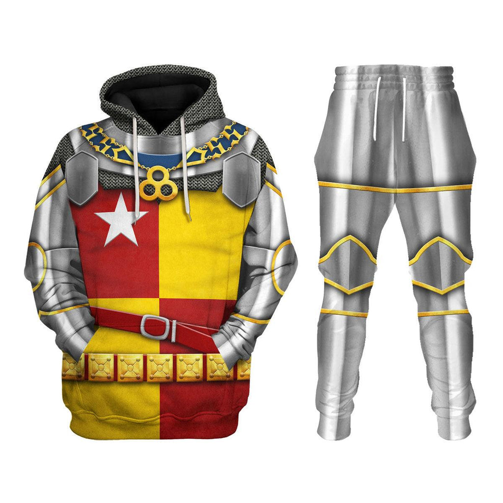 Oodiegang Richard de Vere- Battle of Agincourt Knights Costume Hoodie Sweatshirt T-Shirt Tracksuit - Oodiegang.com