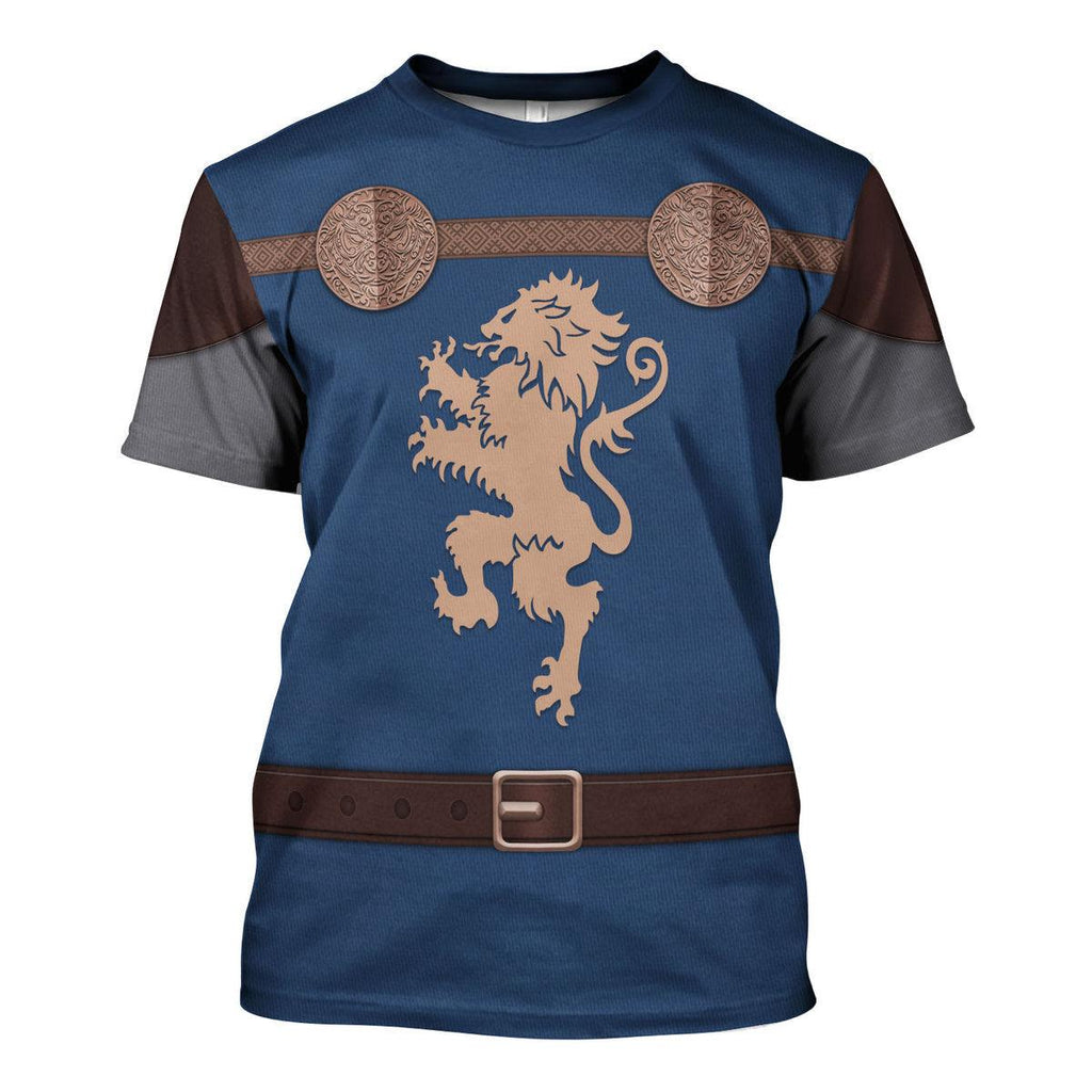 OodieGang Richard I of England Middle Ages Knight Costume Hoodie Sweatshirt T-Shirt Tracksuit - OodieGang.com