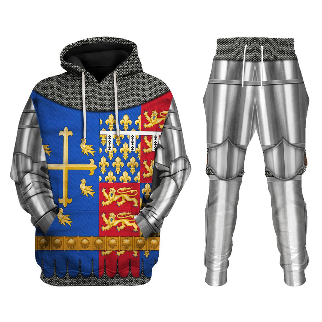 Oodiegang Richard II Of England Amour Knights Costume Hoodie Sweatshirt T-Shirt Tracksuit - Oodiegang.com