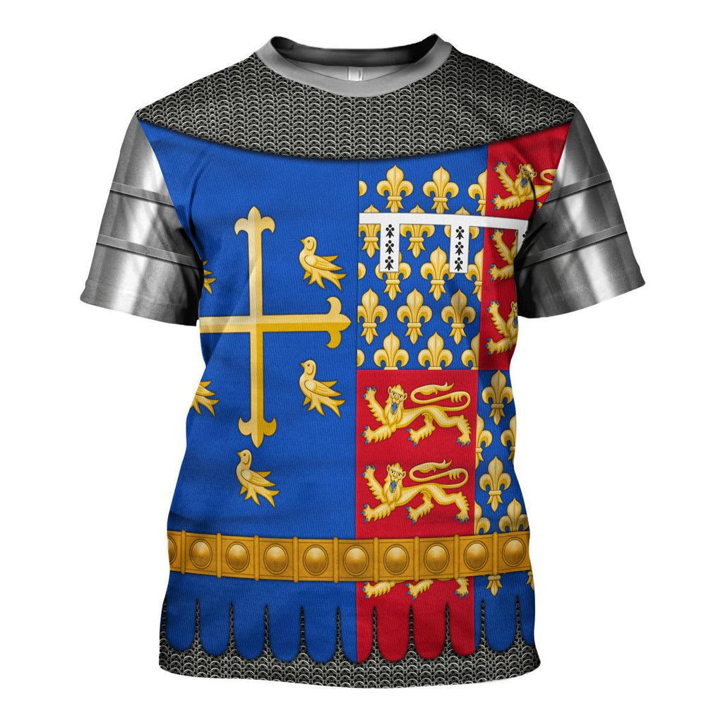 Oodiegang Richard II Of England Amour Knights Costume Hoodie Sweatshirt T-Shirt Tracksuit - Oodiegang.com