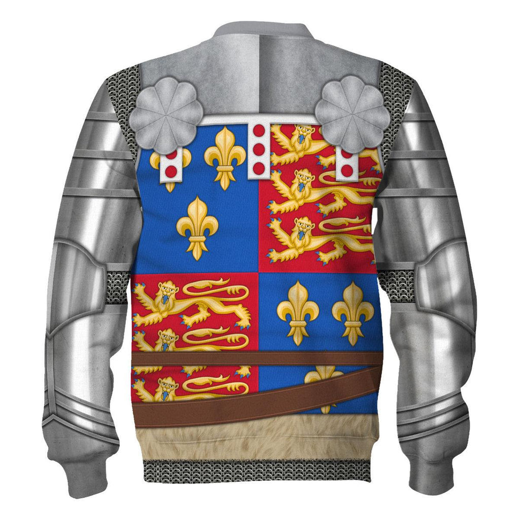 Oodiegang Richard of York, 3rd Duke of York Amour Knights Costume Hoodie Sweatshirt T-Shirt Tracksuit - Oodiegang.com