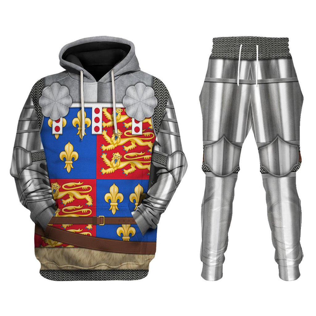 Oodiegang Richard of York, 3rd Duke of York Amour Knights Costume Hoodie Sweatshirt T-Shirt Tracksuit - Oodiegang.com