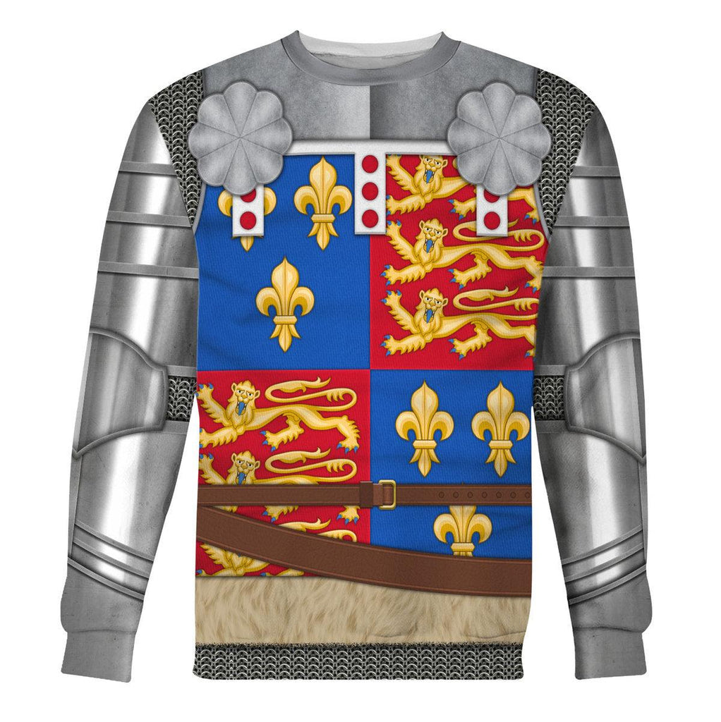 Oodiegang Richard of York, 3rd Duke of York Amour Knights Costume Hoodie Sweatshirt T-Shirt Tracksuit - Oodiegang.com