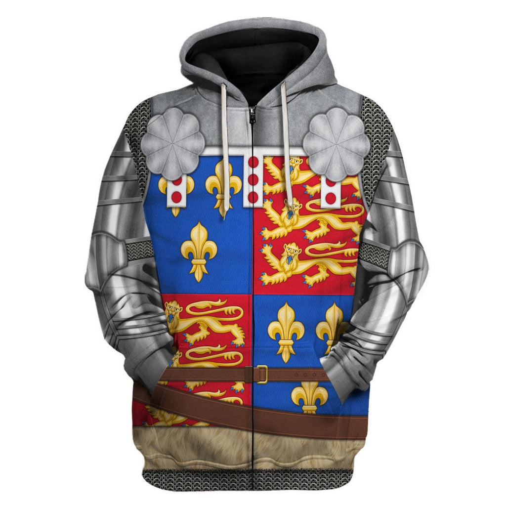 Oodiegang Richard of York, 3rd Duke of York Amour Knights Costume Hoodie Sweatshirt T-Shirt Tracksuit - Oodiegang.com