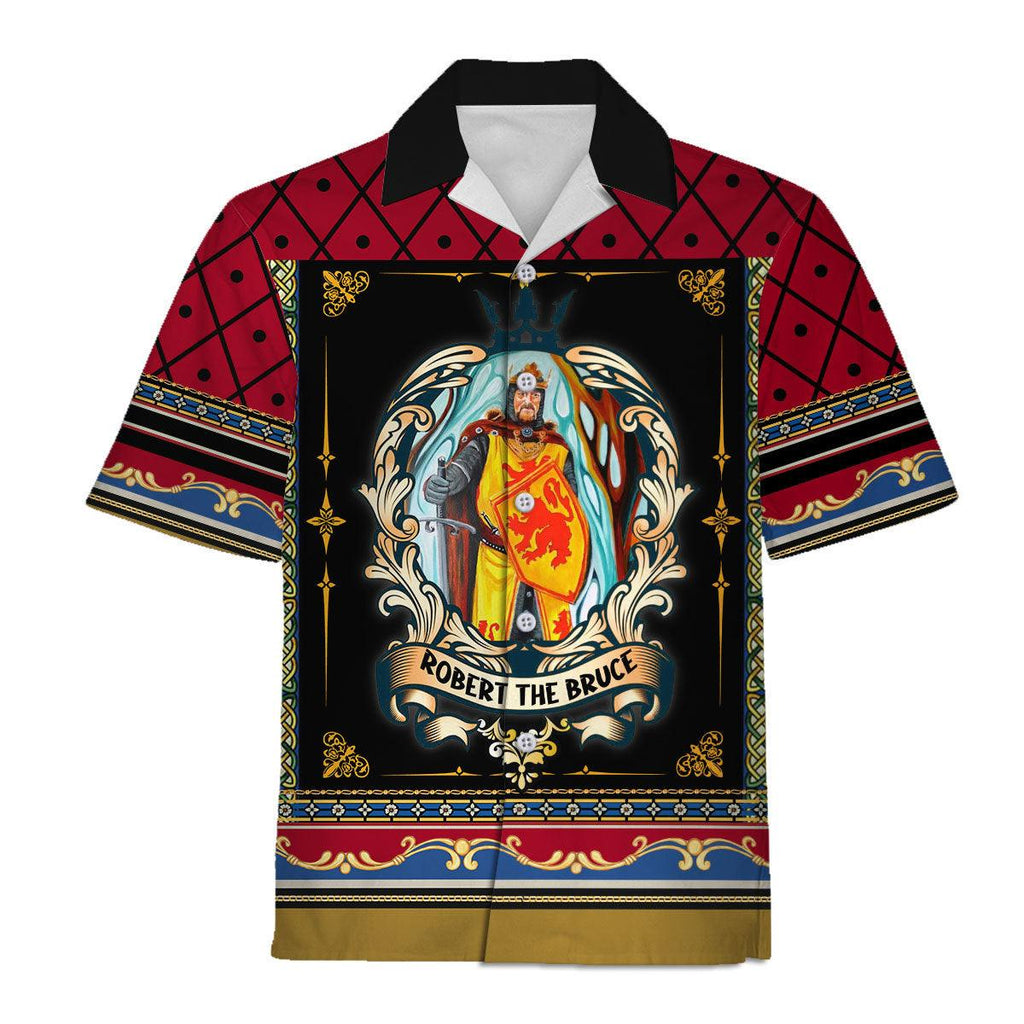 Oodiegang Robert The Bruce Hawaiian Shirt Polo Shirt - Oodiegang.com