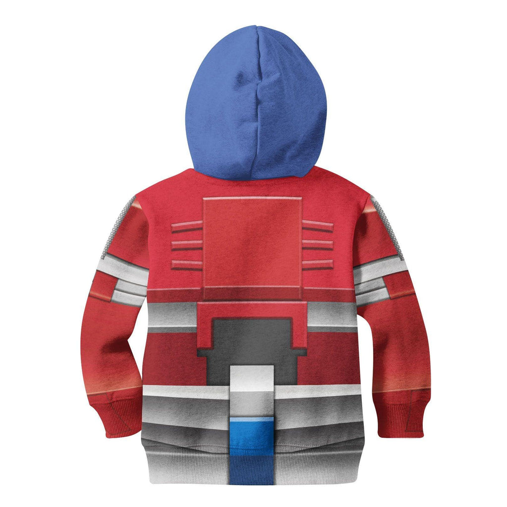 OodieGang Robot Optimus Prime Kid Costume Cosplay Hoodie Sweatshirt T-Shirt - OodieGang.com