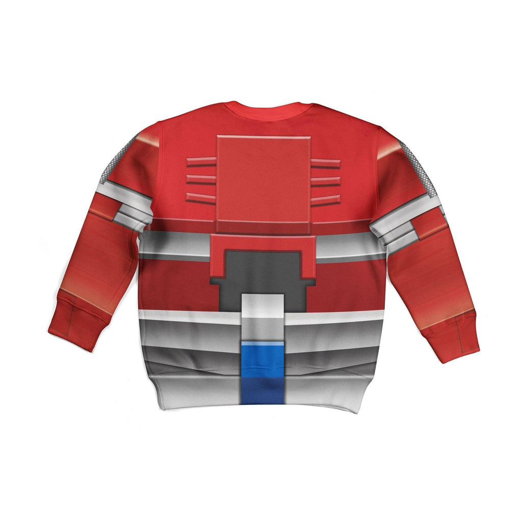 OodieGang Robot Optimus Prime Kid Costume Cosplay Hoodie Sweatshirt T-Shirt - OodieGang.com