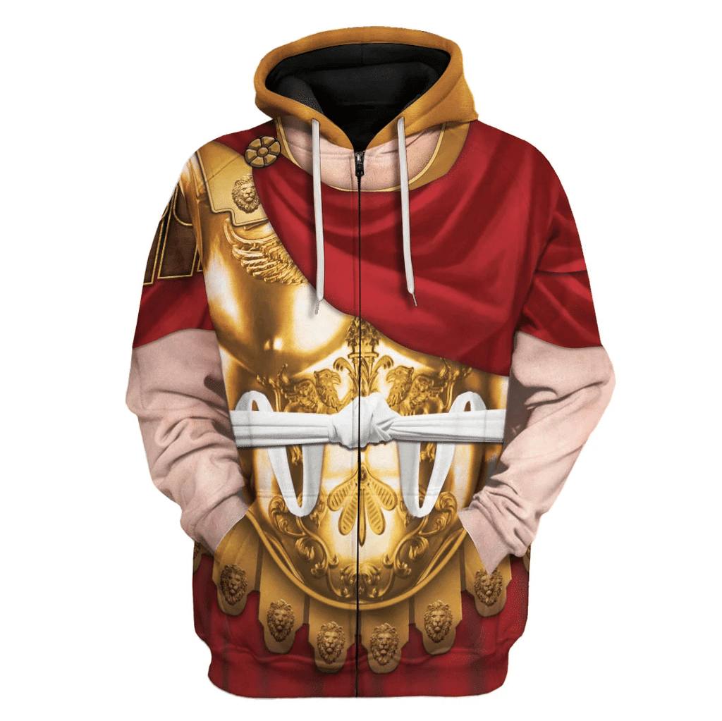 OodieGang Roman Emperor Caesar Augustus Costume Hoodie Sweatshirt T-Shirt Tracksuit - OodieGang.com