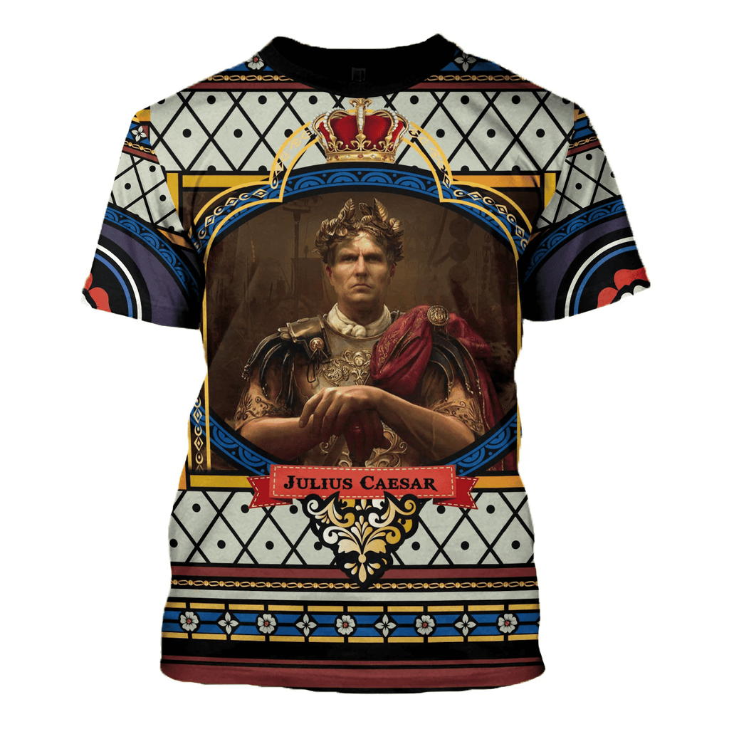 OodieGang Roman General Gaius Julius Caesar Costume Hoodie Sweatshirt T-Shirt Tracksuit - OodieGang.com