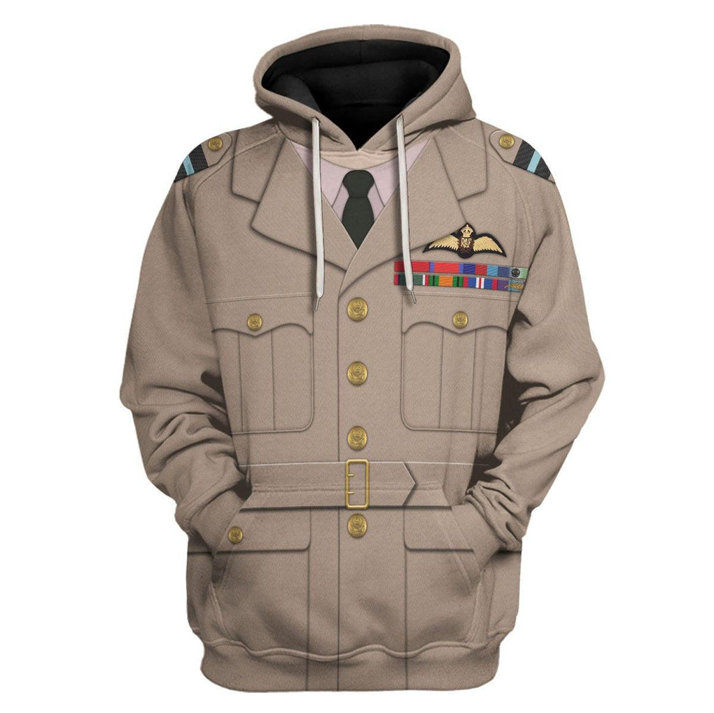 OodieGang Royal Air Force Tropical Full Dress WW2 Costume Hoodie Sweatshirt T-Shirt Tracksuit - OodieGang.com