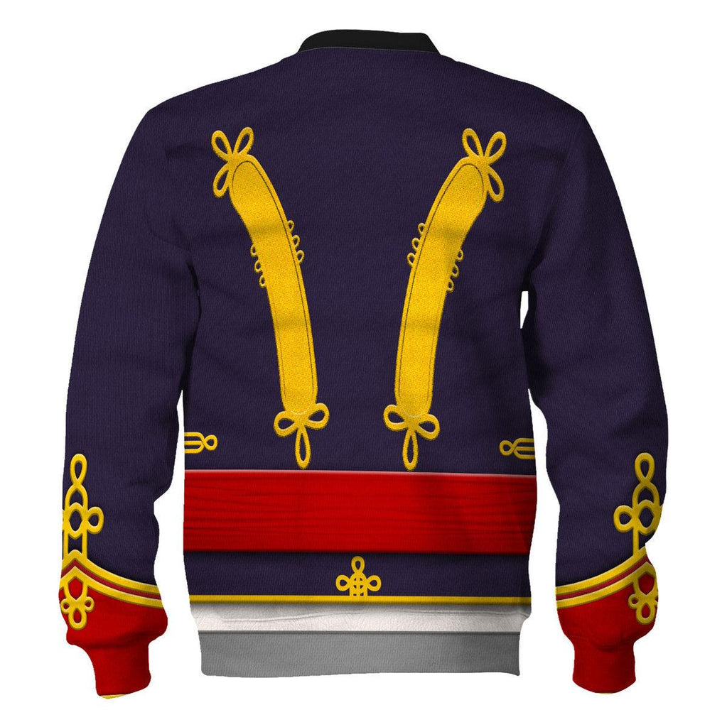 Oodiegang Royal Horse Artillery Uniform All Over Print Hoodie Sweatshirt T-Shirt Tracksuit - Oodiegang.com