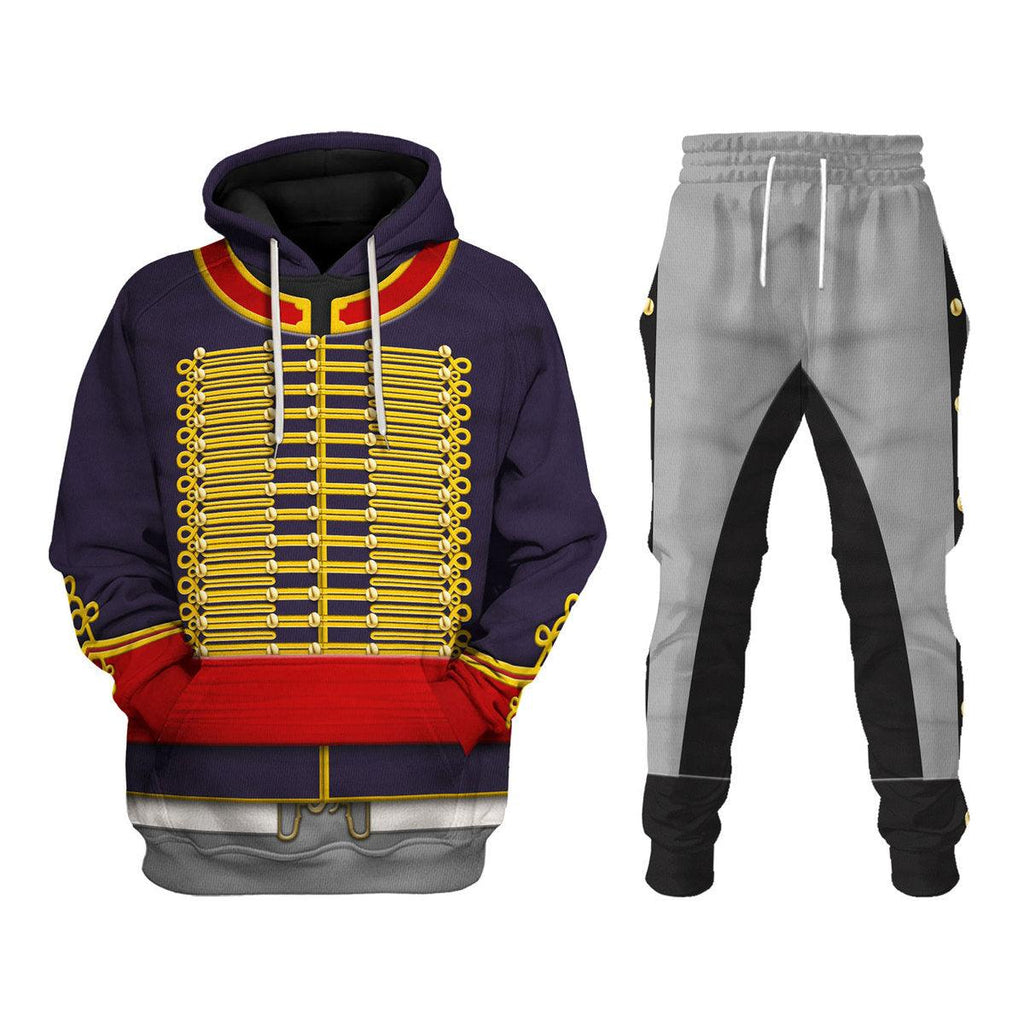 Oodiegang Royal Horse Artillery Uniform All Over Print Hoodie Sweatshirt T-Shirt Tracksuit - Oodiegang.com