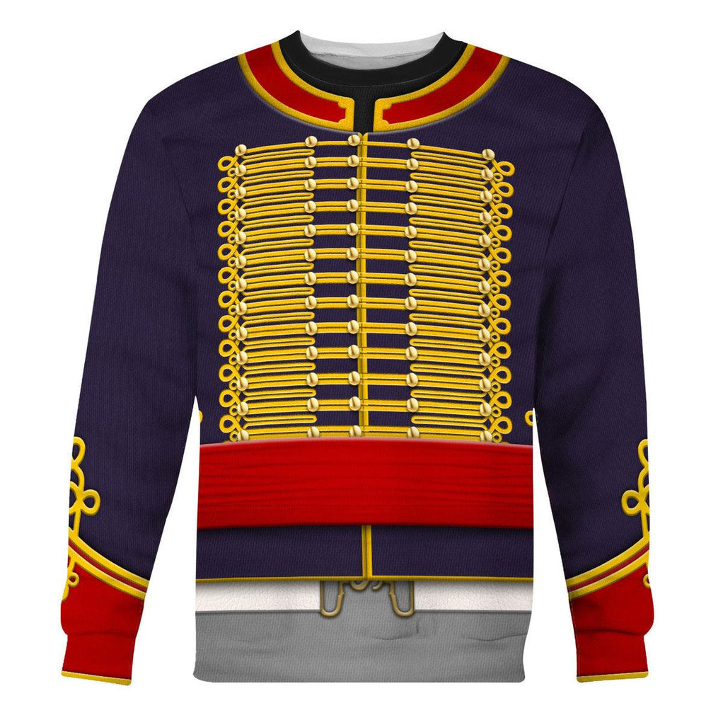 Oodiegang Royal Horse Artillery Uniform All Over Print Hoodie Sweatshirt T-Shirt Tracksuit - Oodiegang.com