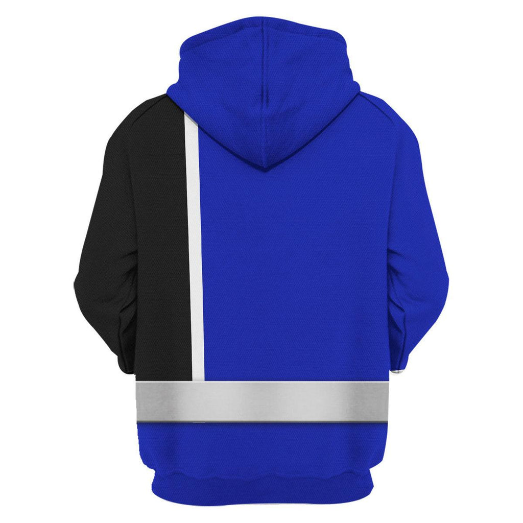 OodieGang S.P.D Blue Ranger Hoodies Sweatshirt T-shirt Sweatpants Hawaiian Tracksuit - OodieGang.com