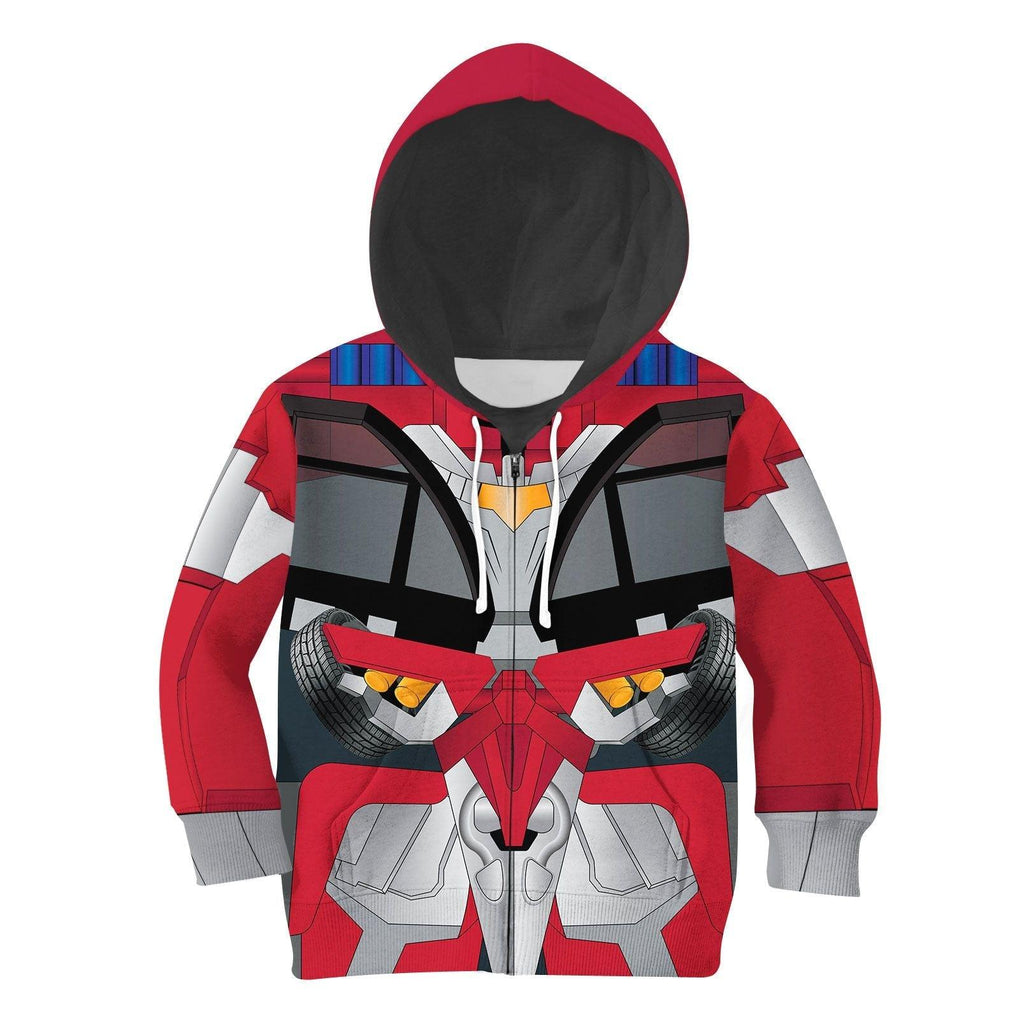 OodieGang Sentinel Prime Kid Costume Cosplay Hoodie Sweatshirt T-Shirt - OodieGang.com