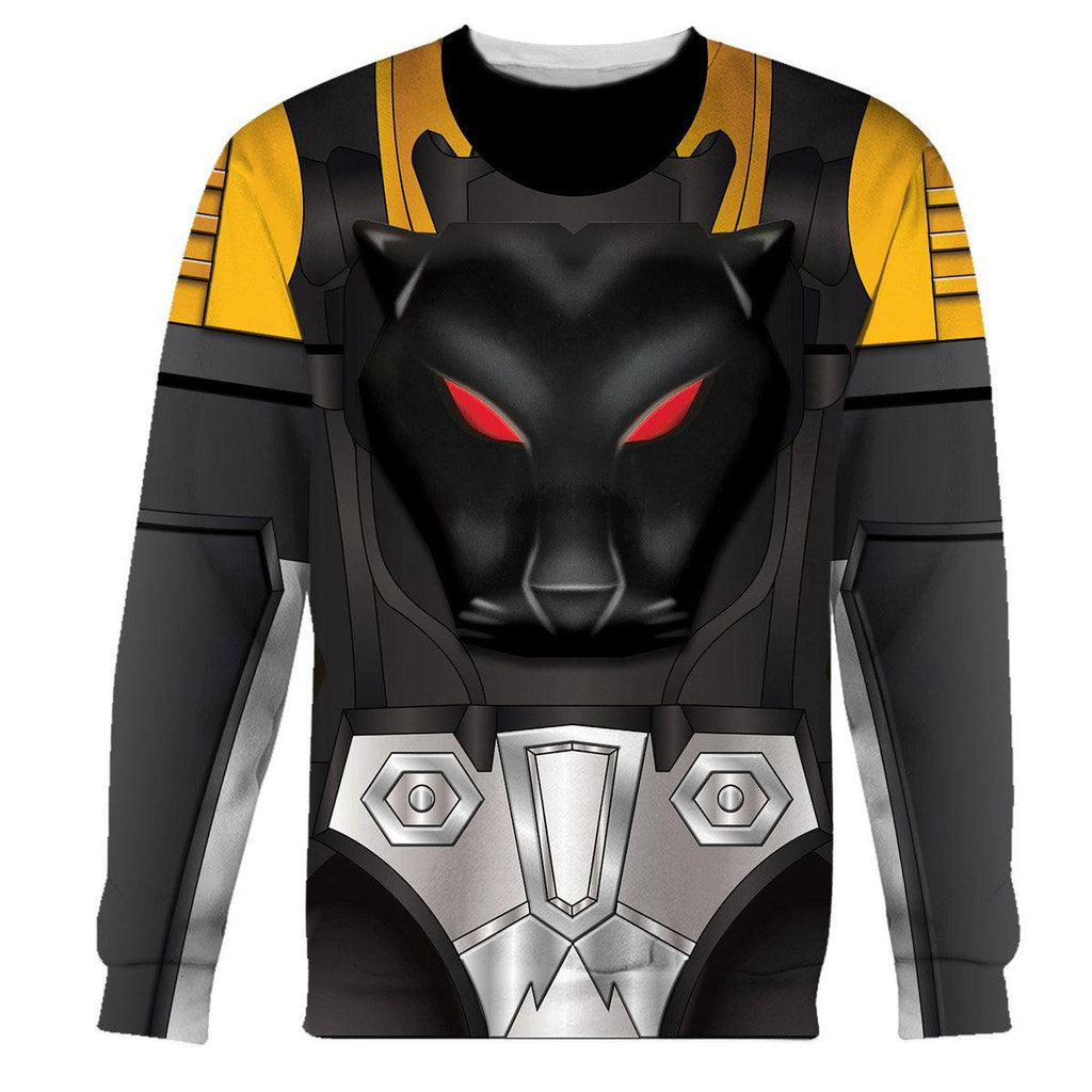 OodieGang Shadow Panther Costume Cosplay Hoodie Tracksuit - OodieGang.com