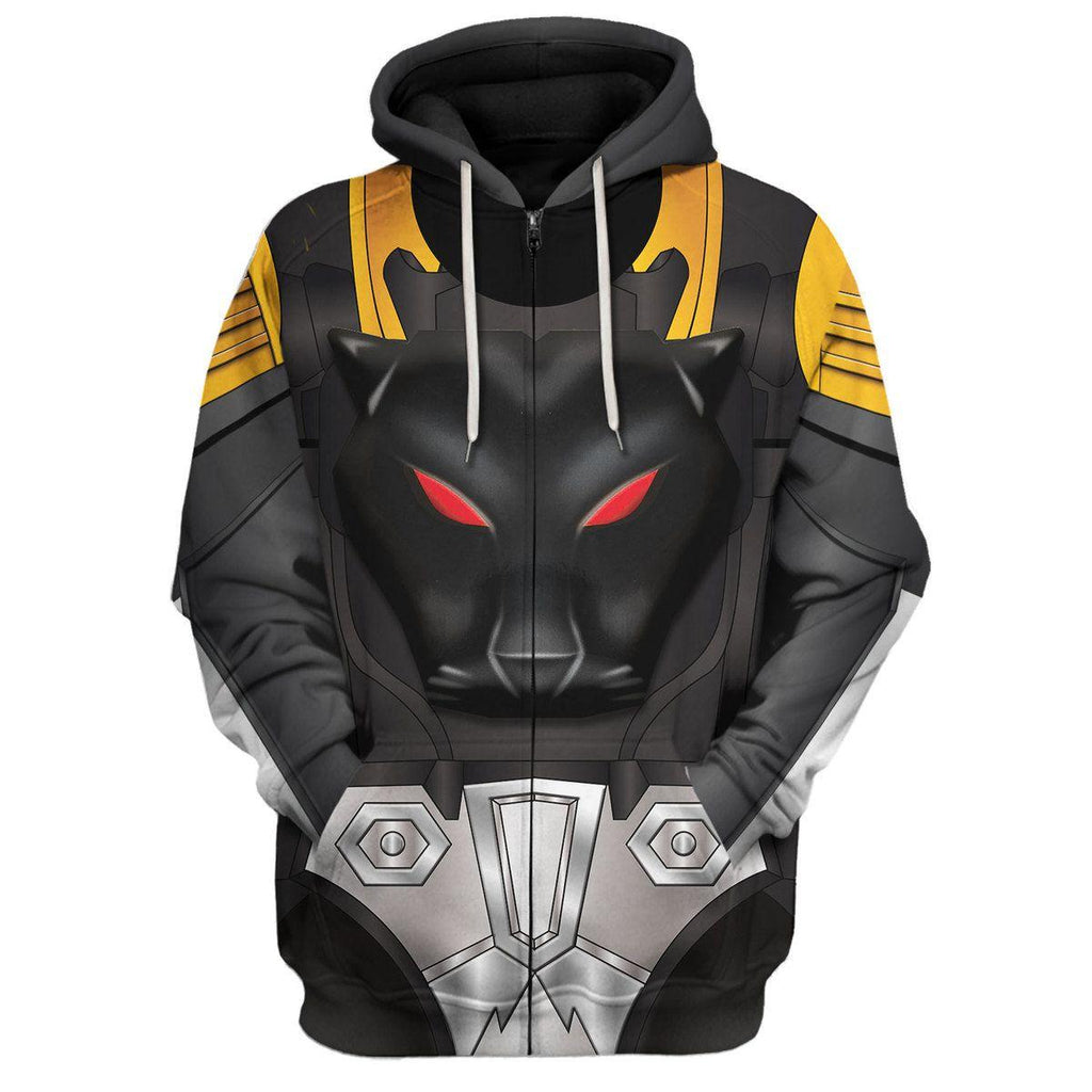 OodieGang Shadow Panther Costume Cosplay Hoodie Tracksuit - OodieGang.com