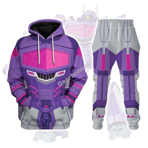 OodieGang Shockwave Decepticons Costume Cosplay Hoodie Tracksuit - OodieGang.com