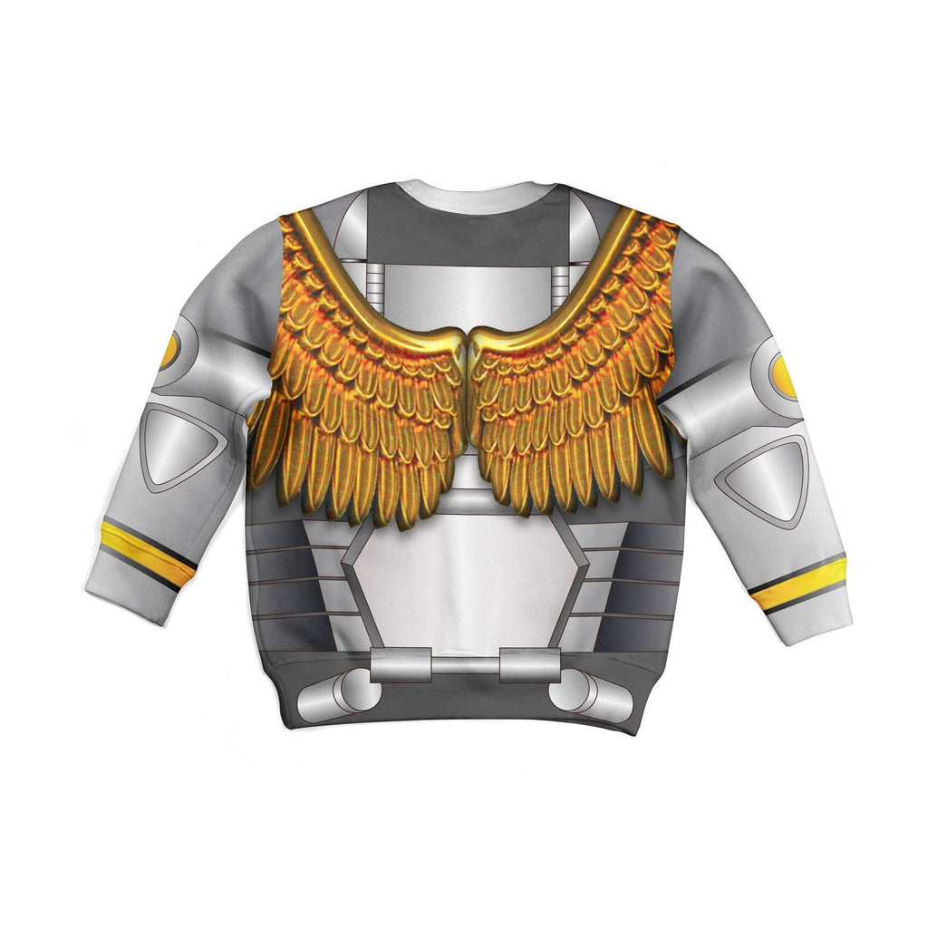 OodieGang Silverbolt Beast Wars Kid Costume Cosplay Hoodie Sweatshirt T-Shirt - OodieGang.com