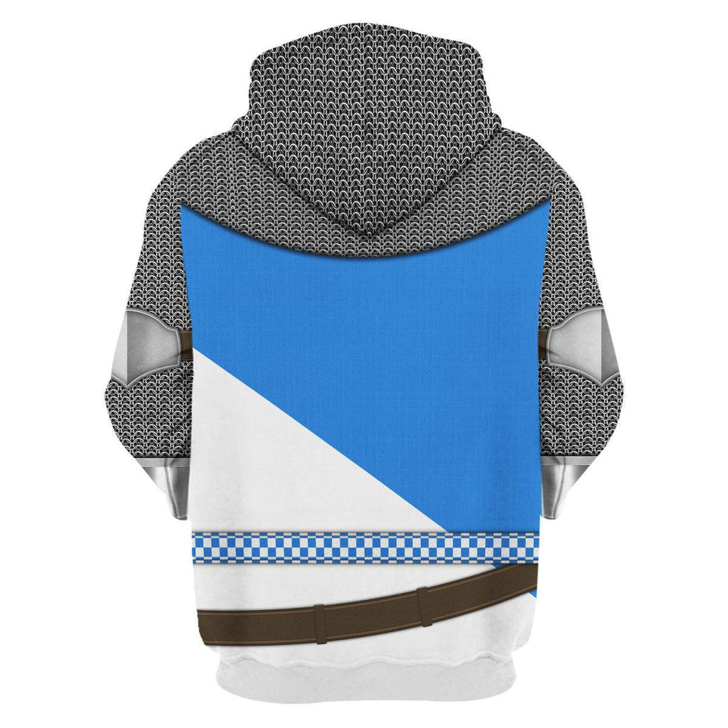 OodieGang Sir Bedevere Knight Costume Hoodie Sweatshirt T-Shirt Tracksuit - OodieGang.com