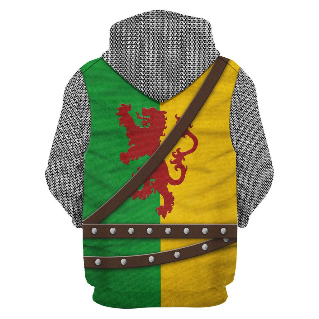 Oodiegang Sir William Marshal 1st Earl of Pembroke Knights Costume Hoodie Sweatshirt T-Shirt Tracksuit - Oodiegang.com