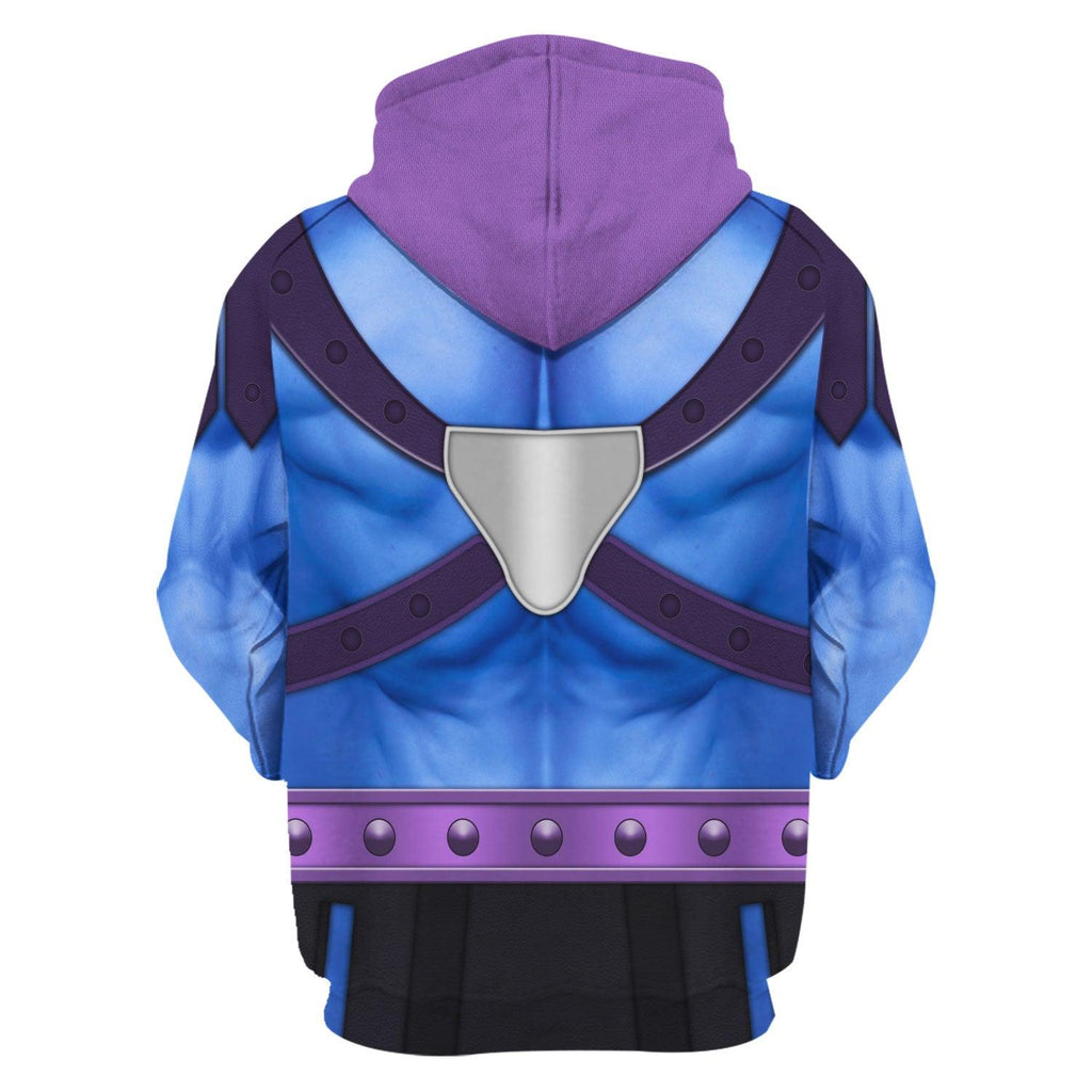 OodieGang Skeletor Figure Costumes Hoodies Sweatshirt T-shirt Tracksuit - OodieGang