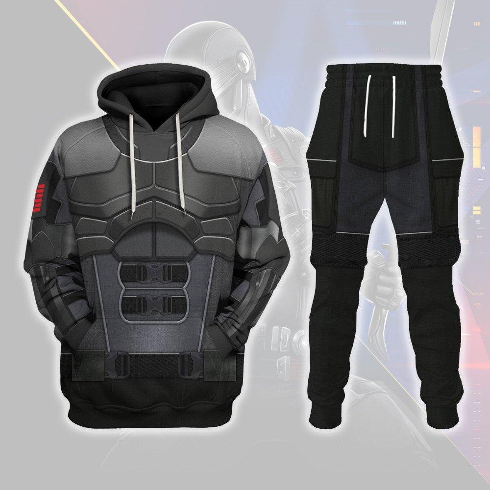 Oodiegang Snake Eyes (G.I. Joe) Costumes Hoodie Sweatshirt T-Shirt Tracksuit - DucG