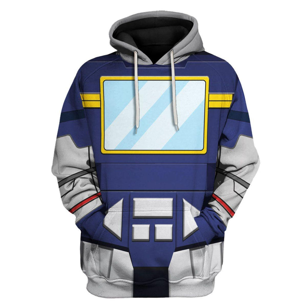 OodieGang Soundwave Costume Cosplay Hoodie Tracksuit - OodieGang.com