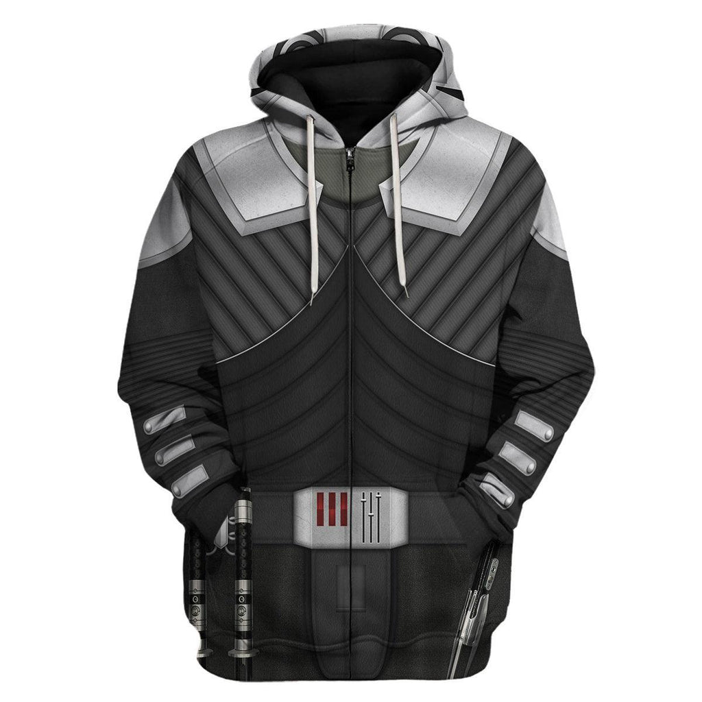 OodieGang Starkiller Sith Stalker Armor Costume Hoodie Sweatshirt T-Shirt Sweatpants - OodieGang.com